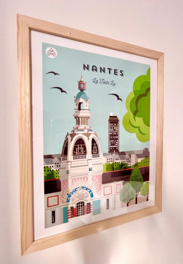 St Nazaire - L'Art Deco - Stationnement Gratuit - Centre Ville - Wifi Fibre Сен-Назар Екстериор снимка