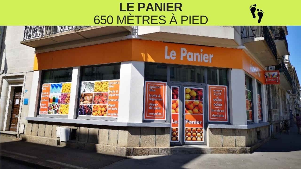 St Nazaire - L'Art Deco - Stationnement Gratuit - Centre Ville - Wifi Fibre Сен-Назар Екстериор снимка