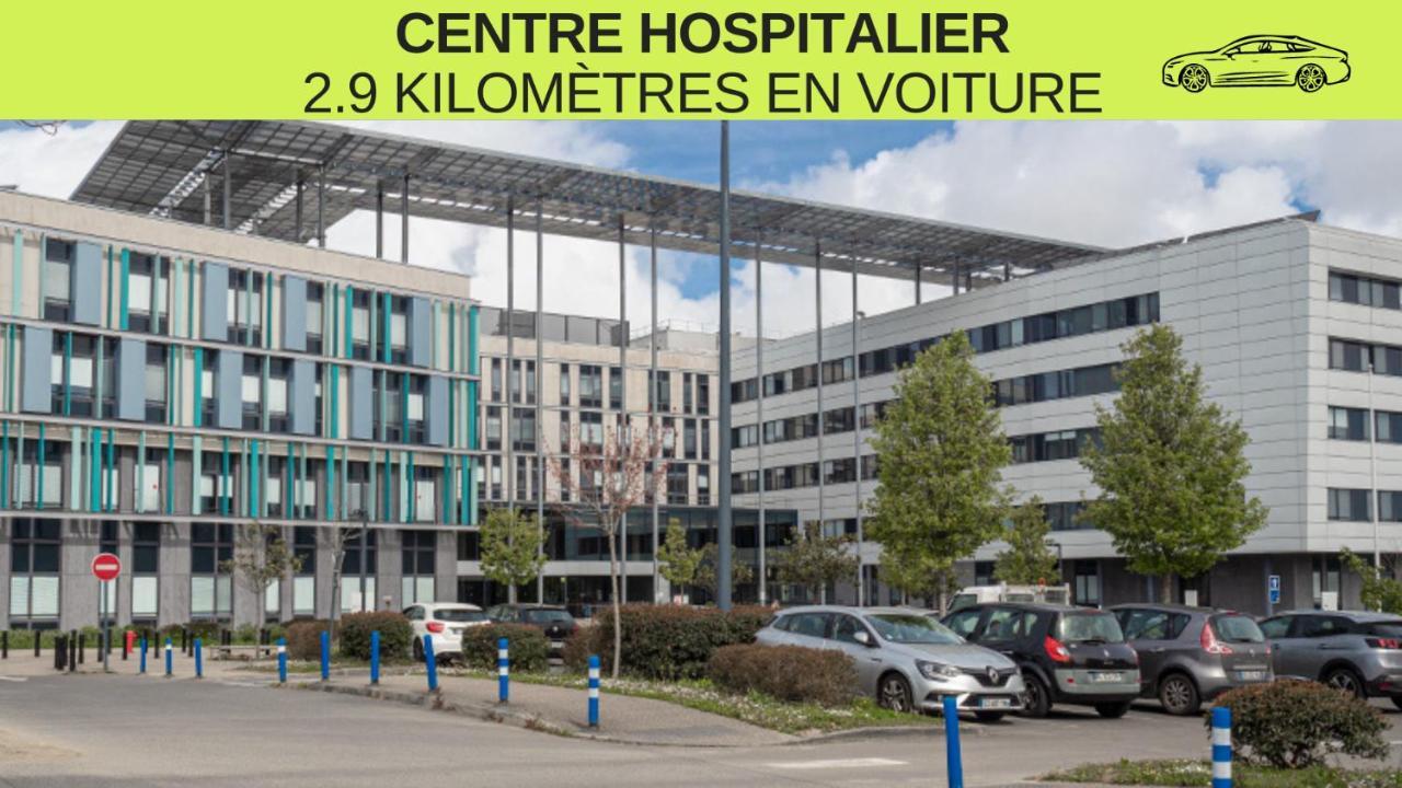 St Nazaire - L'Art Deco - Stationnement Gratuit - Centre Ville - Wifi Fibre Сен-Назар Екстериор снимка
